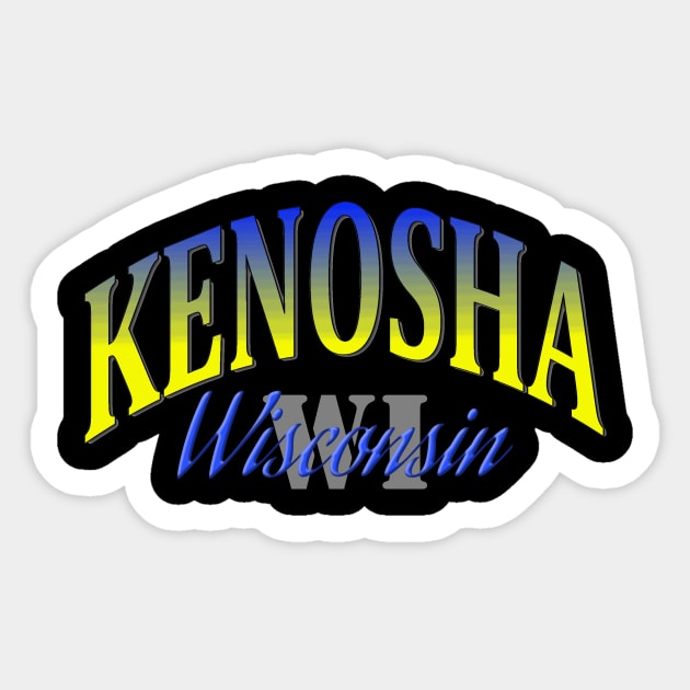 City Pride: Kenosha, Wisconsin Sticker by Naves